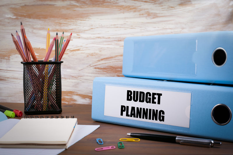 Budget planning binders