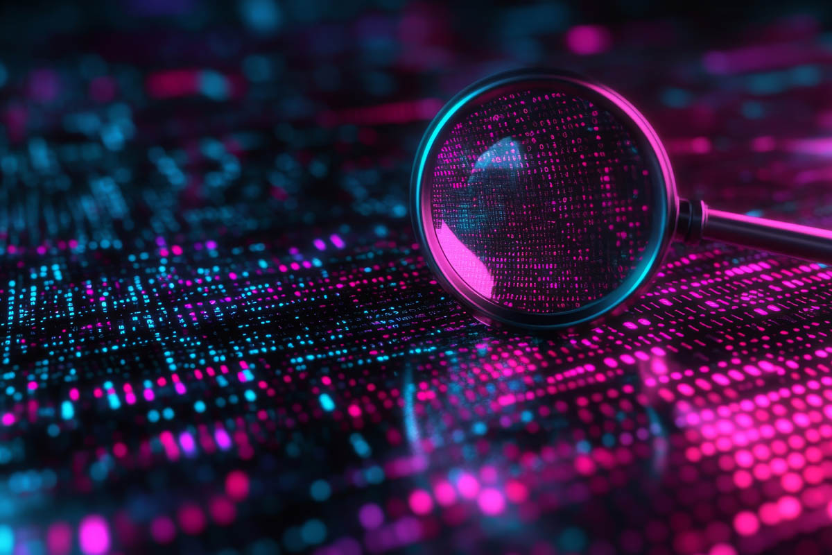Balance scale weighing productivity against security risk